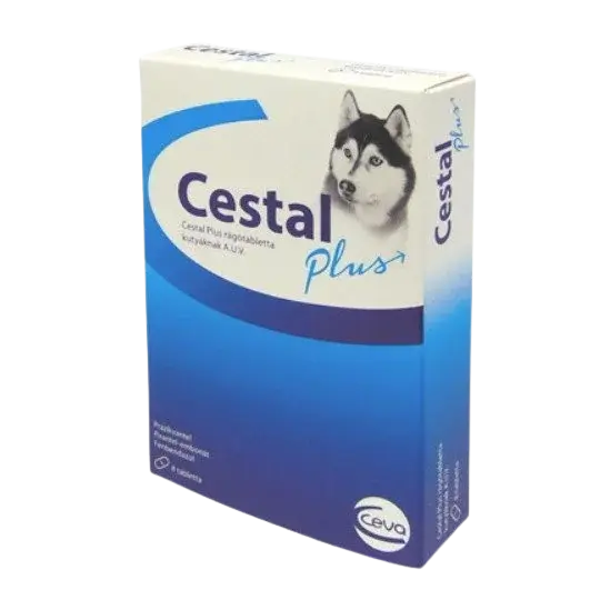 CESTAL Plus žvýkací tablety pro psy 8 ks