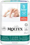 MOLTEX Pure & Nature Natahovací plenkové kalhotky Junior 9–14 kg 20 ks