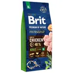 Brit Premium by Nature Adult XL 15 kg | Granule pro psy