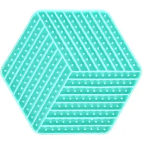 Lízací podložka pro psy a kočky Flamingo Leki - světle zelená