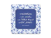 Korkový podtácek Přátelství je půda