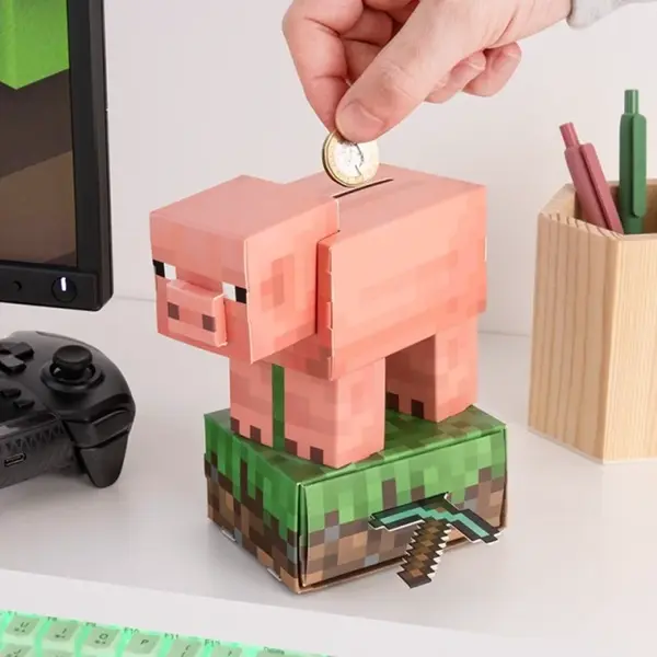 Minecraft kreativní set kasička