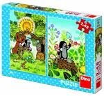 Puzzle 2x48 Krtek s přáteli