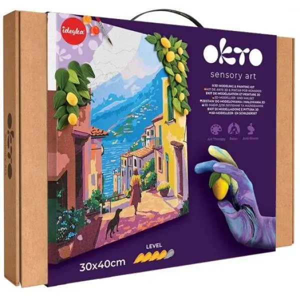 OKTO Malba a 3D modelování obraz "Lemon Weekend" 30x40 cm