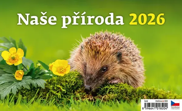 Naše příroda 2026 - stolní kalendář