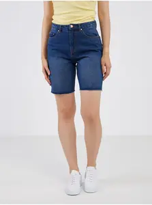 Modré dámské džínové kraťasy JDY Dichte - Dámské