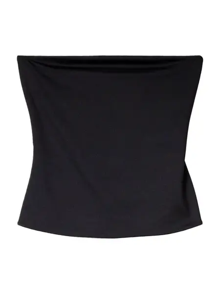 Bershka Top  čierna