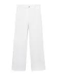 MANGO Džínsy 'DANILA'  biely denim