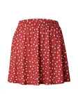 ABOUT YOU Sukňa  hrdzavo červená / biela