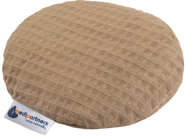 Medi Partners Thermofor with cherry seeds for children - Wafel - Brown