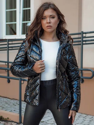 Kurtka damska pikowana PATIS czarna Dstreet