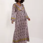 Dress-DHJ-SK-16656.13X-Dark Purple