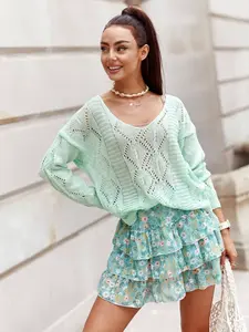 Green sweater Yups cwd0457. R26