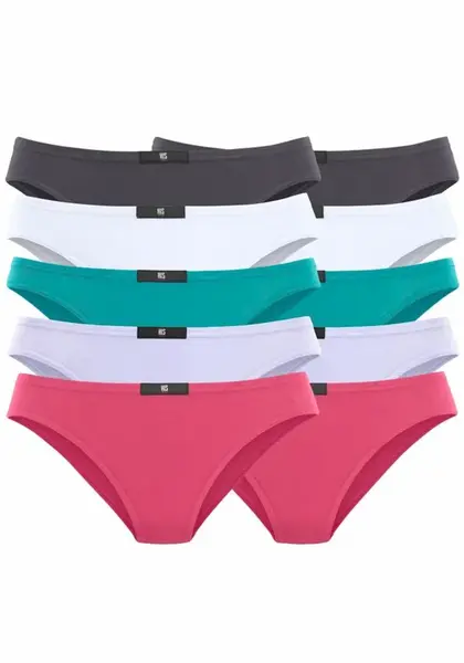 H.I.S Nohavičky  antracitová / zelená / fialová / ružová / biela