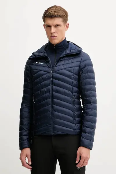 Sportovní bunda Mammut Albula IN Hooded černá barva