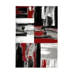 KOBEREC, 160/230 cm, červená