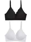 Next Podprsenka  čierna / biela