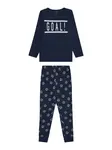 NAME IT Pyžamo  námornícka modrá / biela