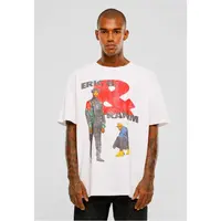 Tričko Eric B & Rakim Sweat the Technique Oversize bílé