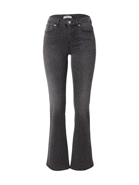 ONLY Džínsy 'ONLWAUW'  čierny denim / strieborná