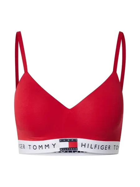 Tommy Hilfiger Underwear Podprsenka 'Heritage'  červená / čierna / biela