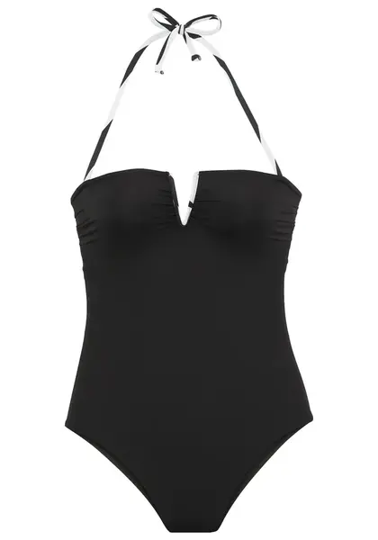 FRENCH CONNECTION Jednodielne plavky  čierna