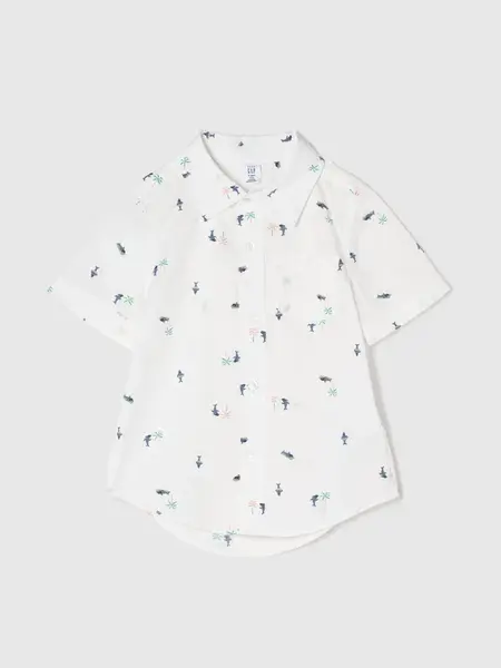 GAP Dětská vzorovaná košile - Kluci