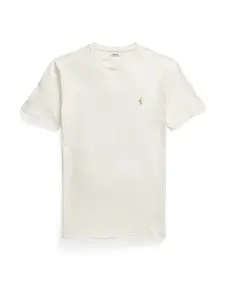 Polo Ralph Lauren Tričko  krémová / tmavobéžová