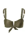 Hunkemöller Bikinový top  olivová