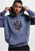 Flying High Heavy Oversize mikina s kapucí vintageblue