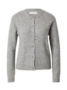 Samsøe Samsøe Kardigán 'NOR'  sivá melírovaná