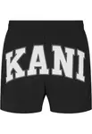 Karl Kani Surferské šortky  čierna / biela