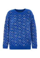 ebeeza Sveter  béžová / modrá