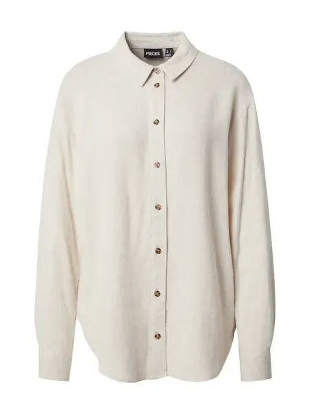 PIECES Blúzka 'Vinsty'  béžová