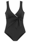 VIVANCE Jednodielne plavky  čierna