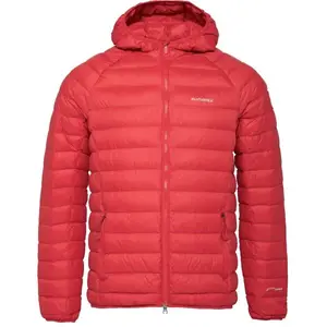 Klimatex MAYON PACKABLE Pánská sbalitelná péřová bunda, červená, velikost