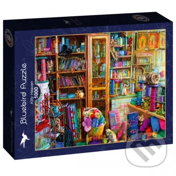 Puzzle Mačací raj - puzzle z kategorie 500 – 1000 dielikov