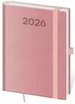 Týdenní diář 2026 B6 Print Pop růžový