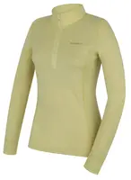 Husky Aron Zip L L, bright green Dámská merino mikina