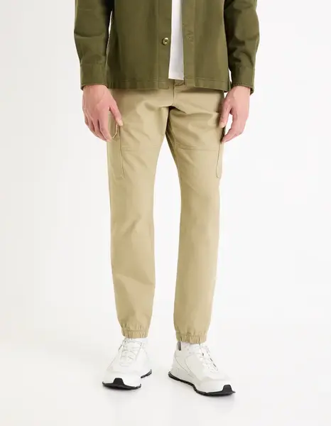 Celio Kalhoty slim cargo Dolyte - Pánské