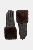 Kožené rukavice Answear.LAB