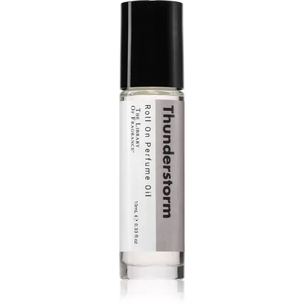 The Library of Fragrance Thunderstorm tělový olej roll-on unisex 10 ml