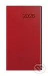 Týdenní diář 2026 Jakub Vivella kapesní bordó