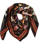Pri Stylish Elegant Scarf Mix of beautiful patterns 70x70 cm