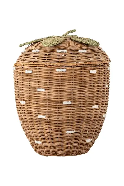 Úložný koš Bloomingville 30 x 40 cm hnědá barva