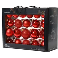 X-Mas SADA VÁNOČNÍCH KOULÍ 42dílné