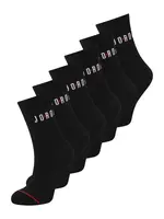 Jordan Ponožky 'Everyday'  ohnivo červená / čierna / biela