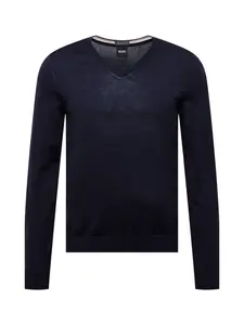 BOSS Sveter 'Melba'  tmavomodrá