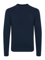 !Solid Sveter 'Valencia'  tmavomodrá