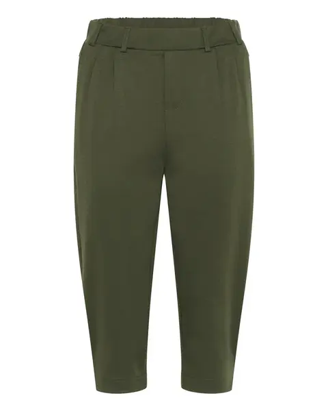 Kaffe Plisované nohavice 'KAJenny'  olivová